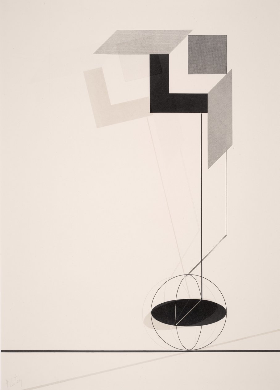 İsimsiz, 1923 by Eliezer Markowich Lissitzky