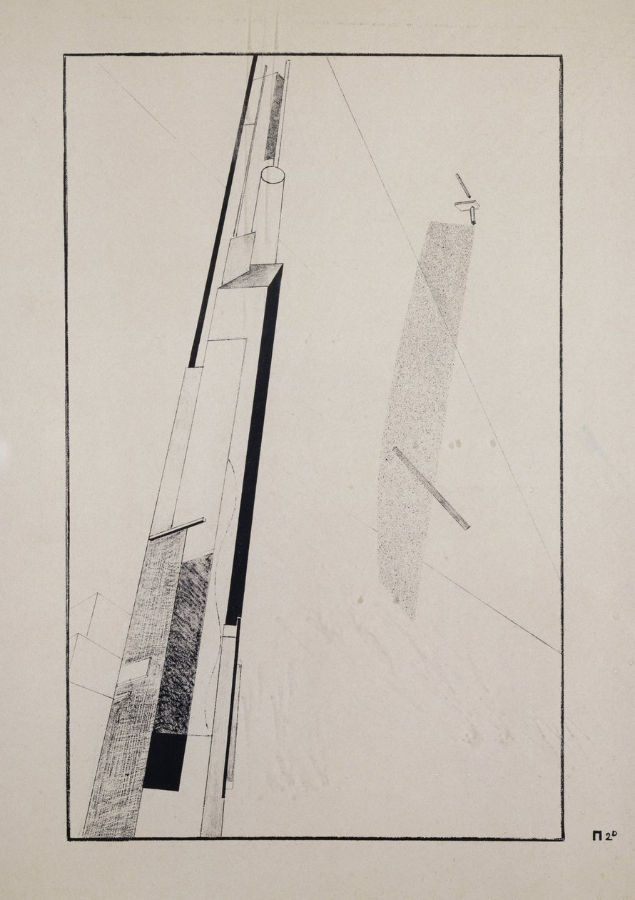 Zamir 2 D by Eliezer Markowich Lissitzky