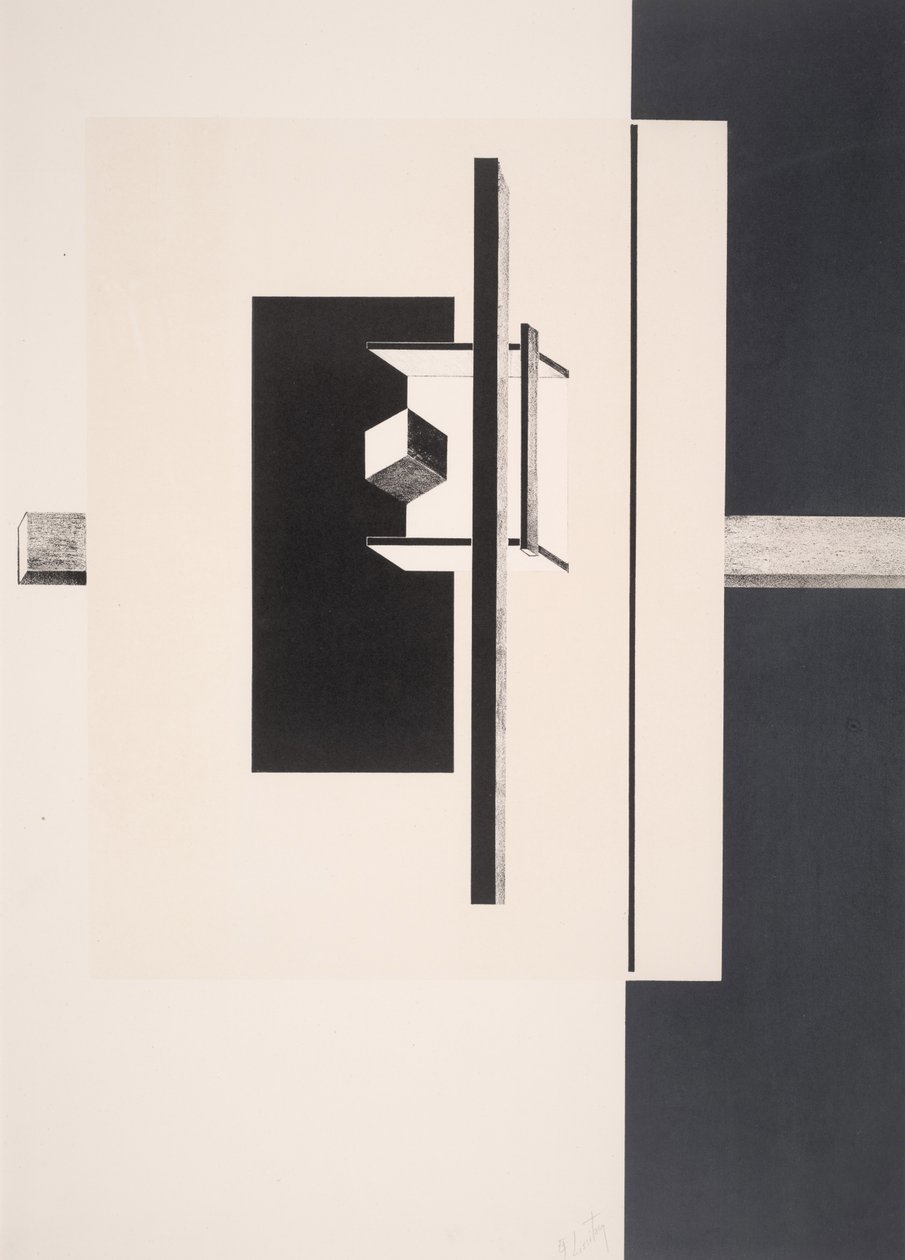 başlıksız by Eliezer Markowich Lissitzky