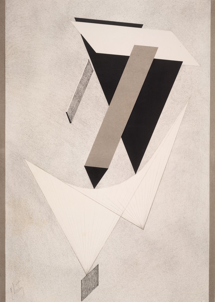 başlıksız by Eliezer Markowich Lissitzky
