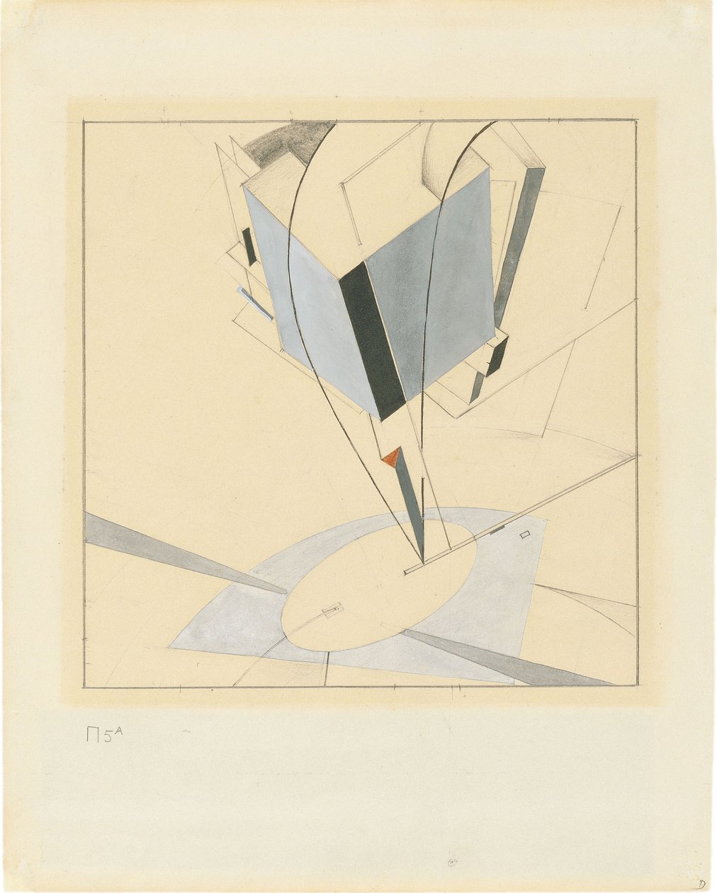 zamir 5 by Eliezer Markowich Lissitzky