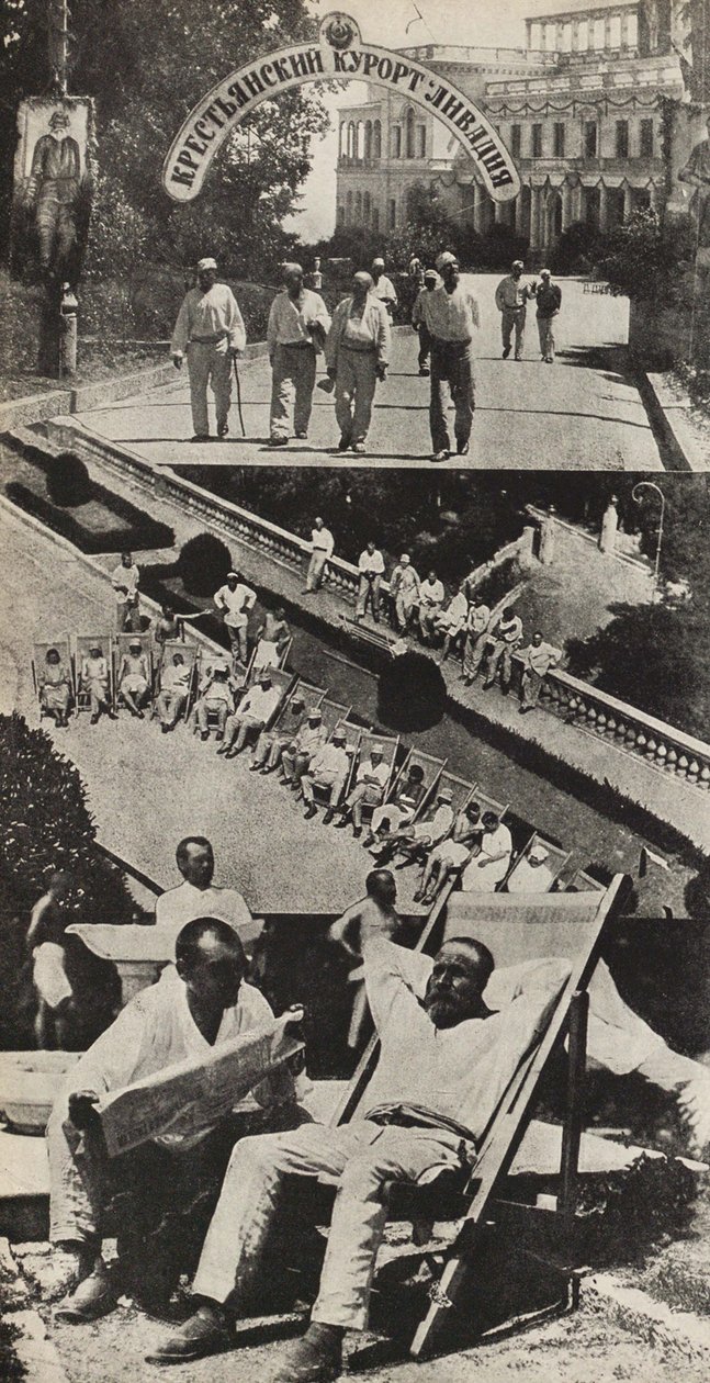 İşçilerin sağlığına kavuşması. SSCB Sosyalizmi İnşa Eder, 1933