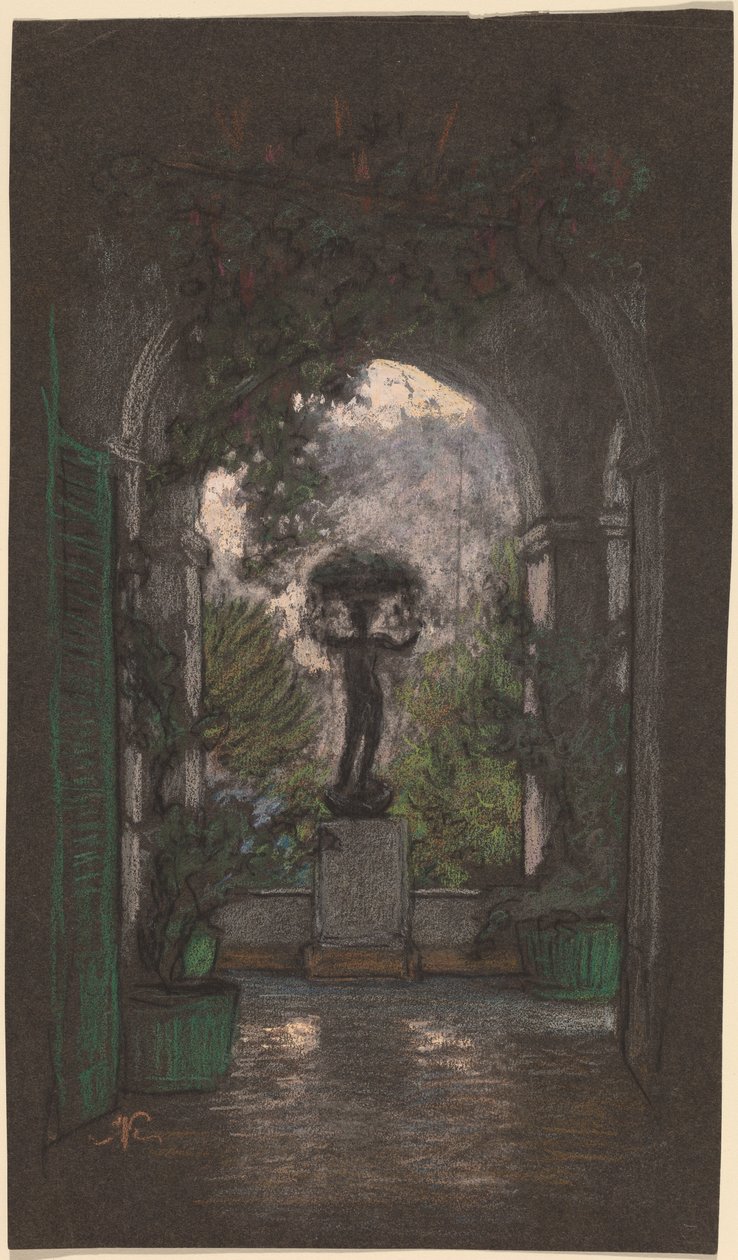 kapri by Elihu Vedder