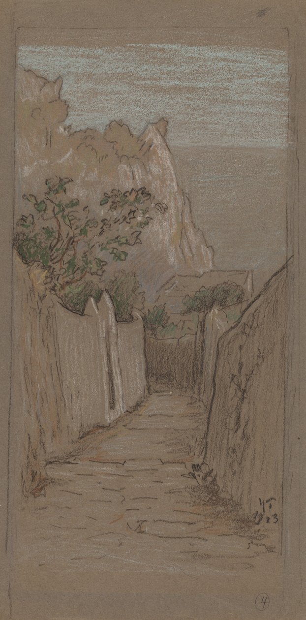 Kapri, 1913. by Elihu Vedder