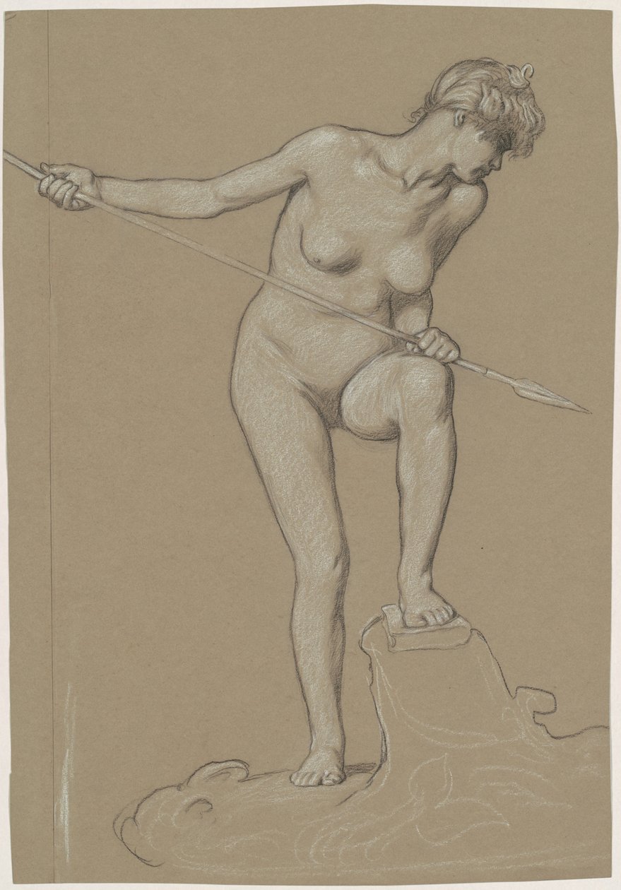 Kız Mızraklı Yunus by Elihu Vedder