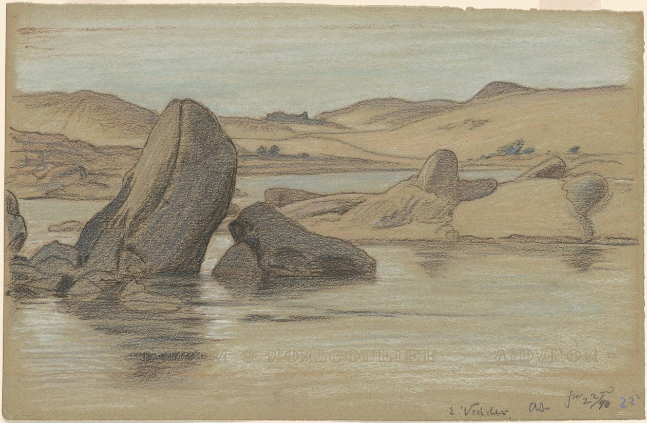 Nil Yolculuğu, No. 22 by Elihu Vedder