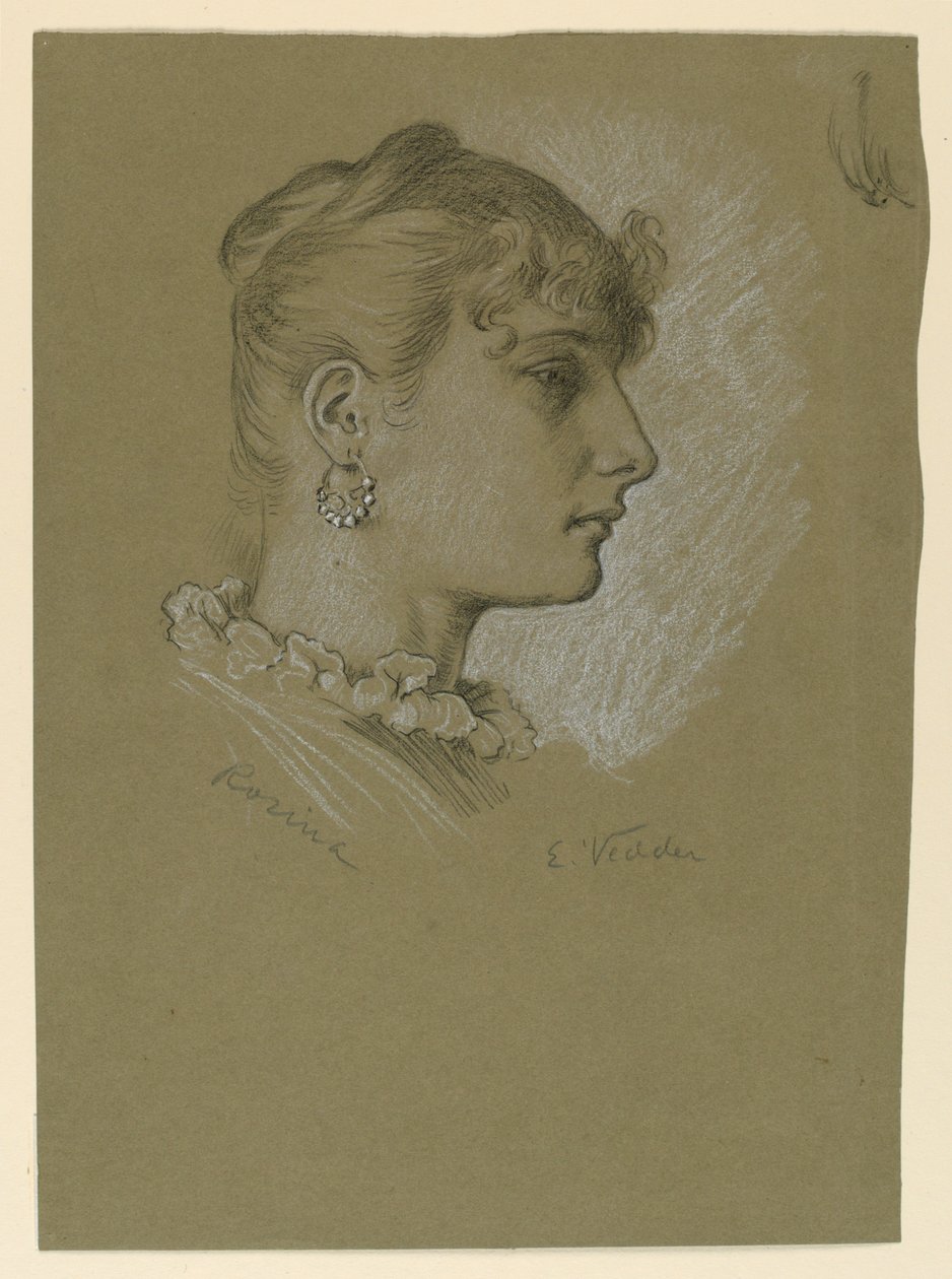 rosina by Elihu Vedder