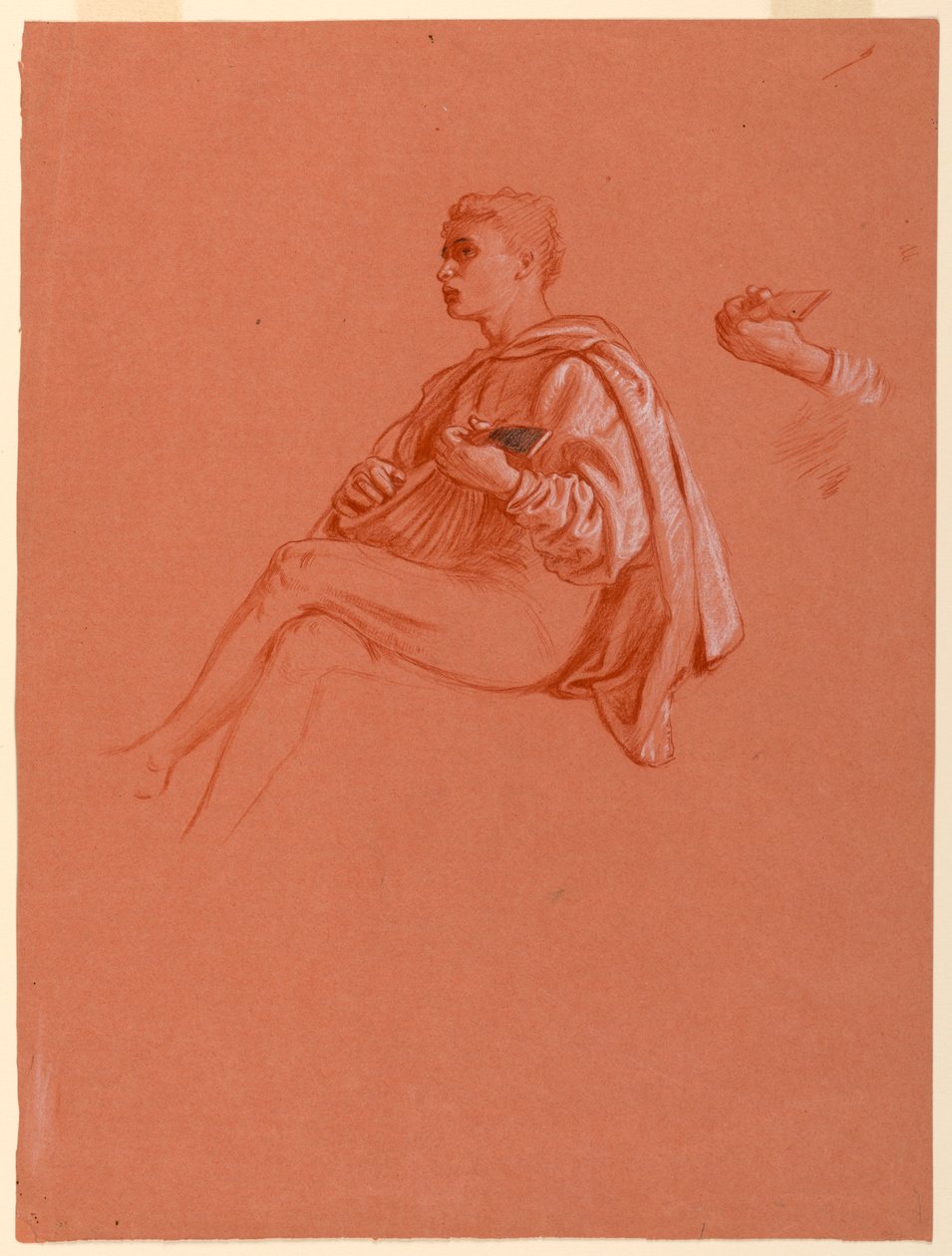 "Bir Floransalı Pikniği" Çalışması by Elihu Vedder