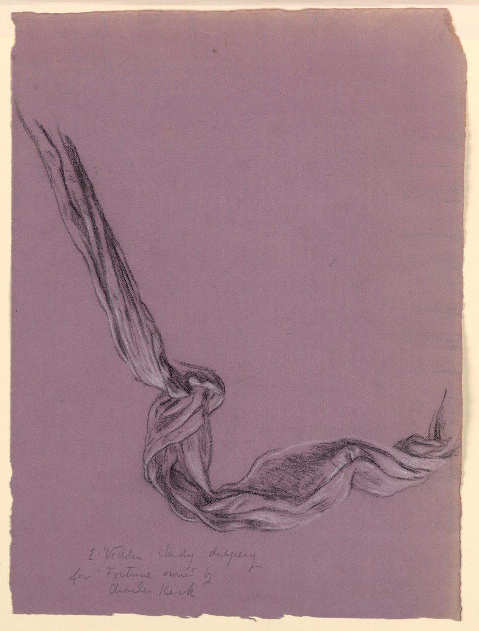 "Şans" için çalışma by Elihu Vedder