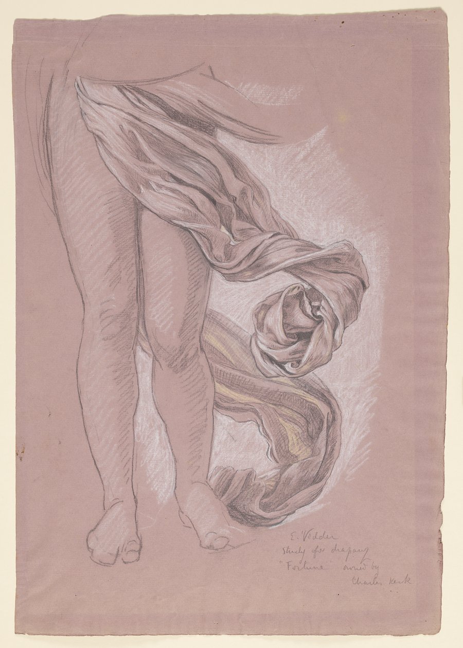 "Şans" için çalışma by Elihu Vedder