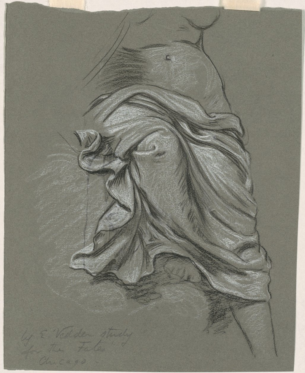 "Yıldızlarda Toplanan Kaderler" Çalışması by Elihu Vedder
