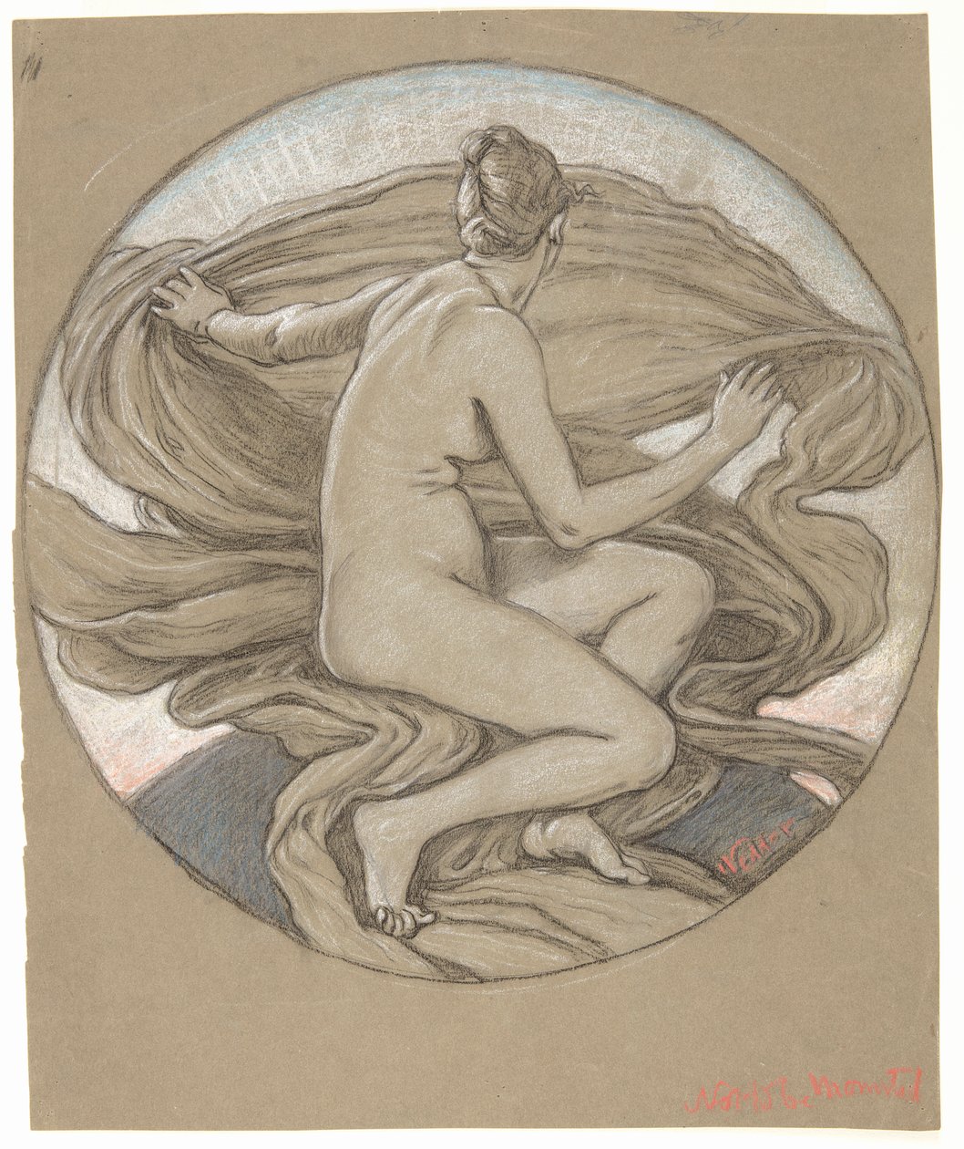 "Sabah Zaferi" Çalışması by Elihu Vedder