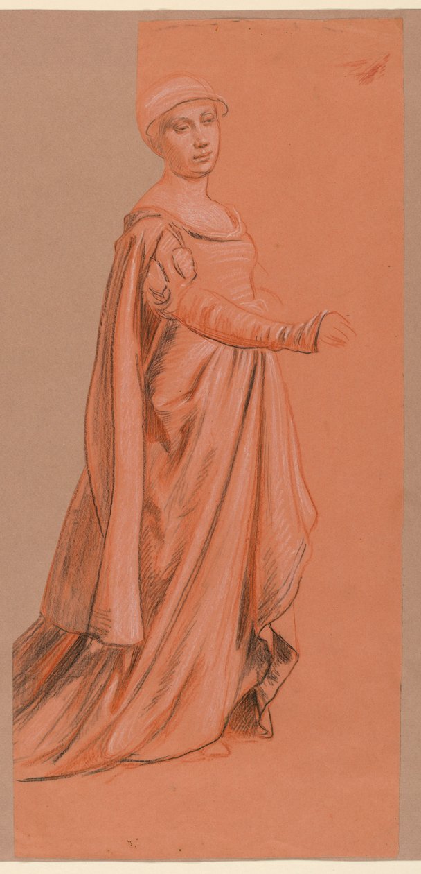 "Düğün Alayı" Çalışması by Elihu Vedder