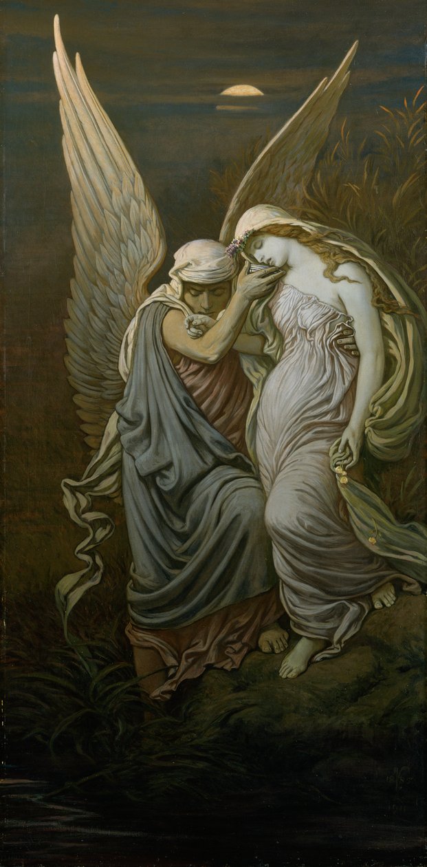 Ölüm Kupası, 1885 ve 1911. by Elihu Vedder