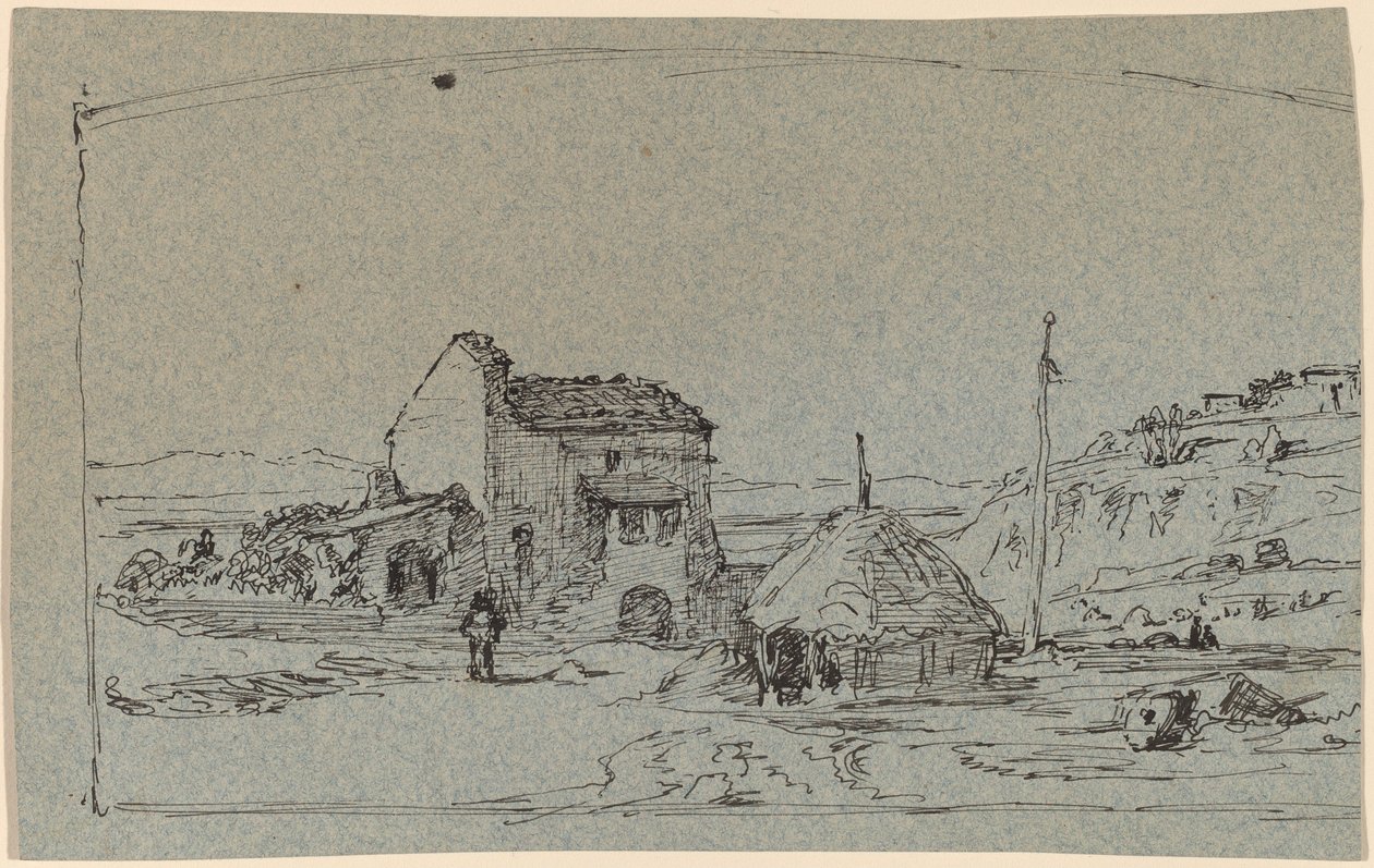 Toskana by Elihu Vedder
