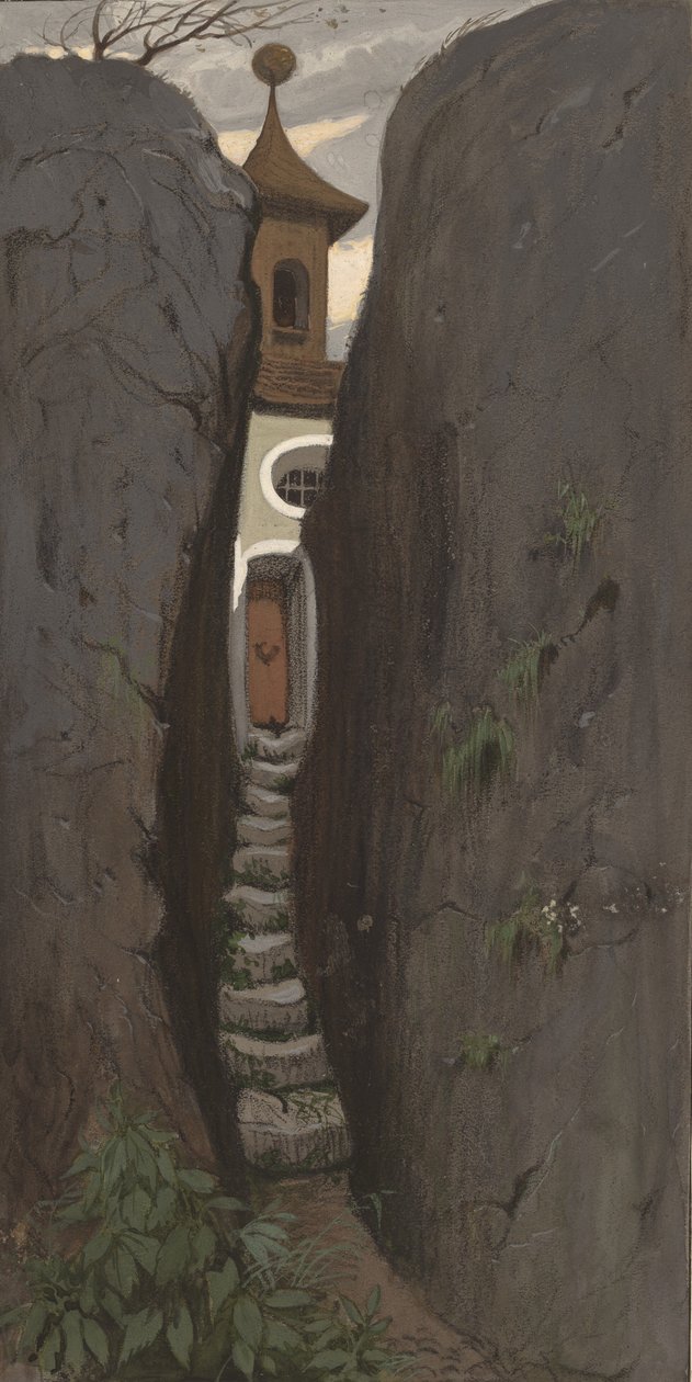 Camlı, ç. 1877. by Elihu Vedder