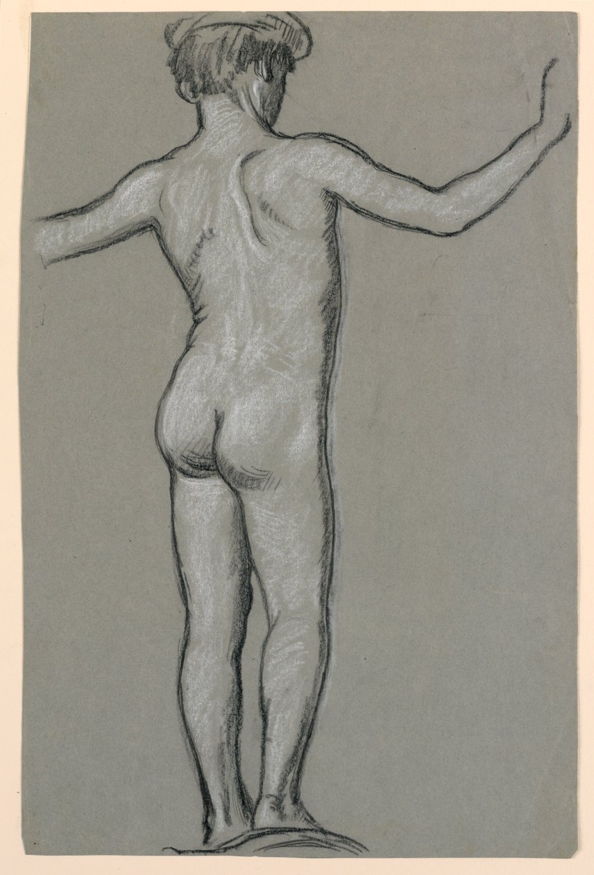 bir çeşme tasarımı için şekil çalışması by Elihu Vedder