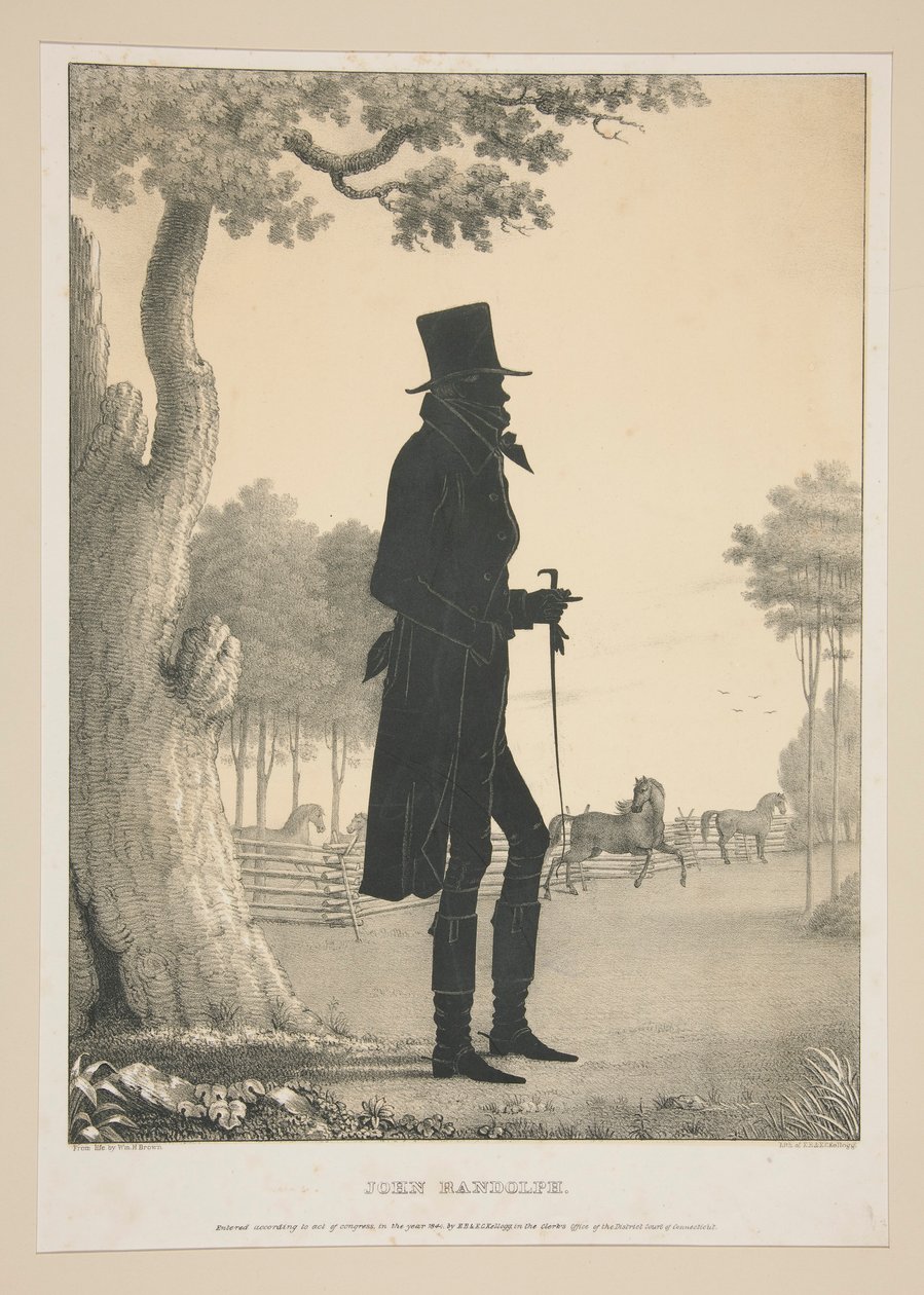 John Randolph by Elijah C. Kellogg
