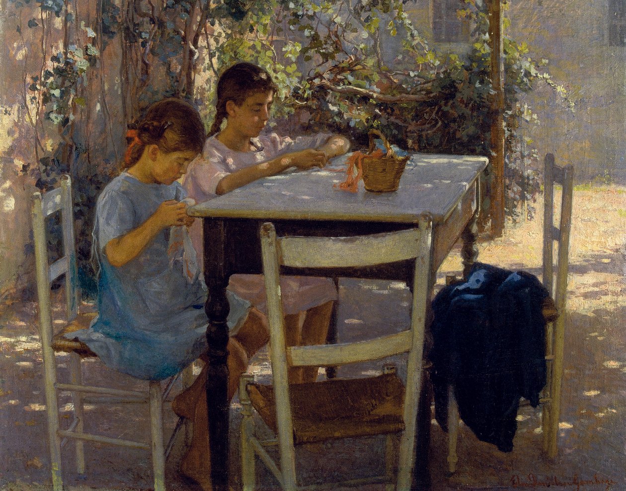 genç iğne işçileri by Elin Danielson Gambogi