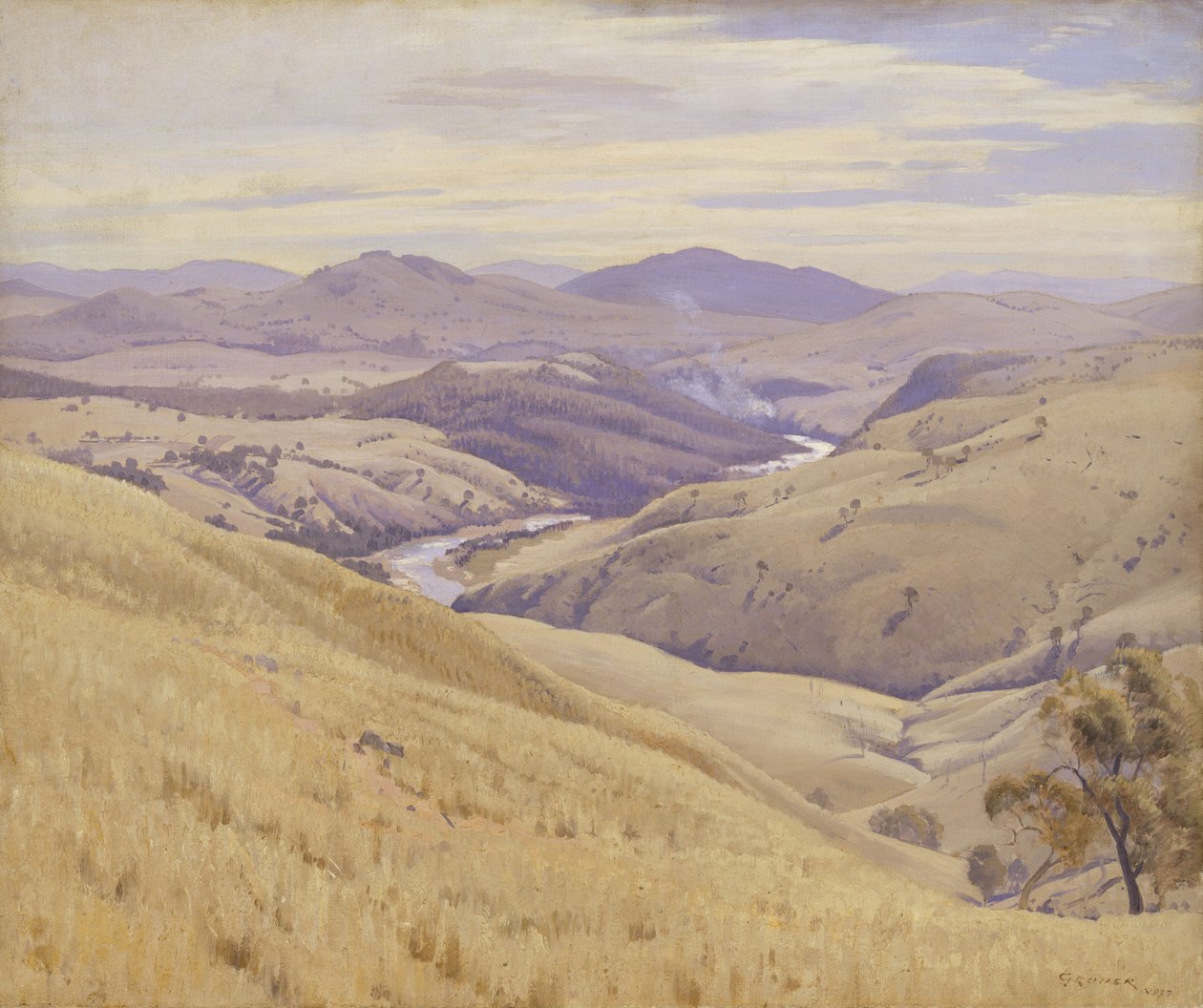 Weetangera, Kanberra by Elioth Gruner