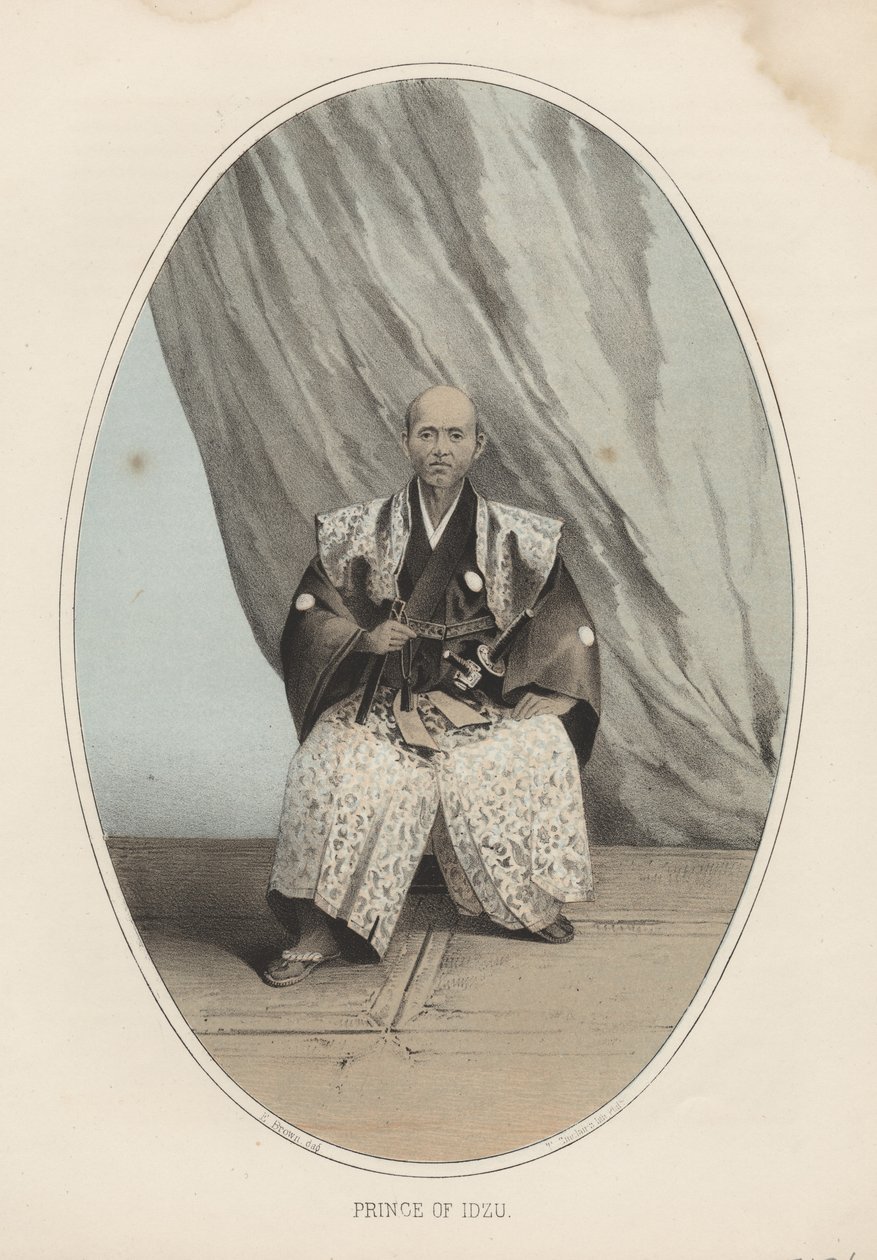 Idzu Prensi, 1855 by Eliphalet Brown