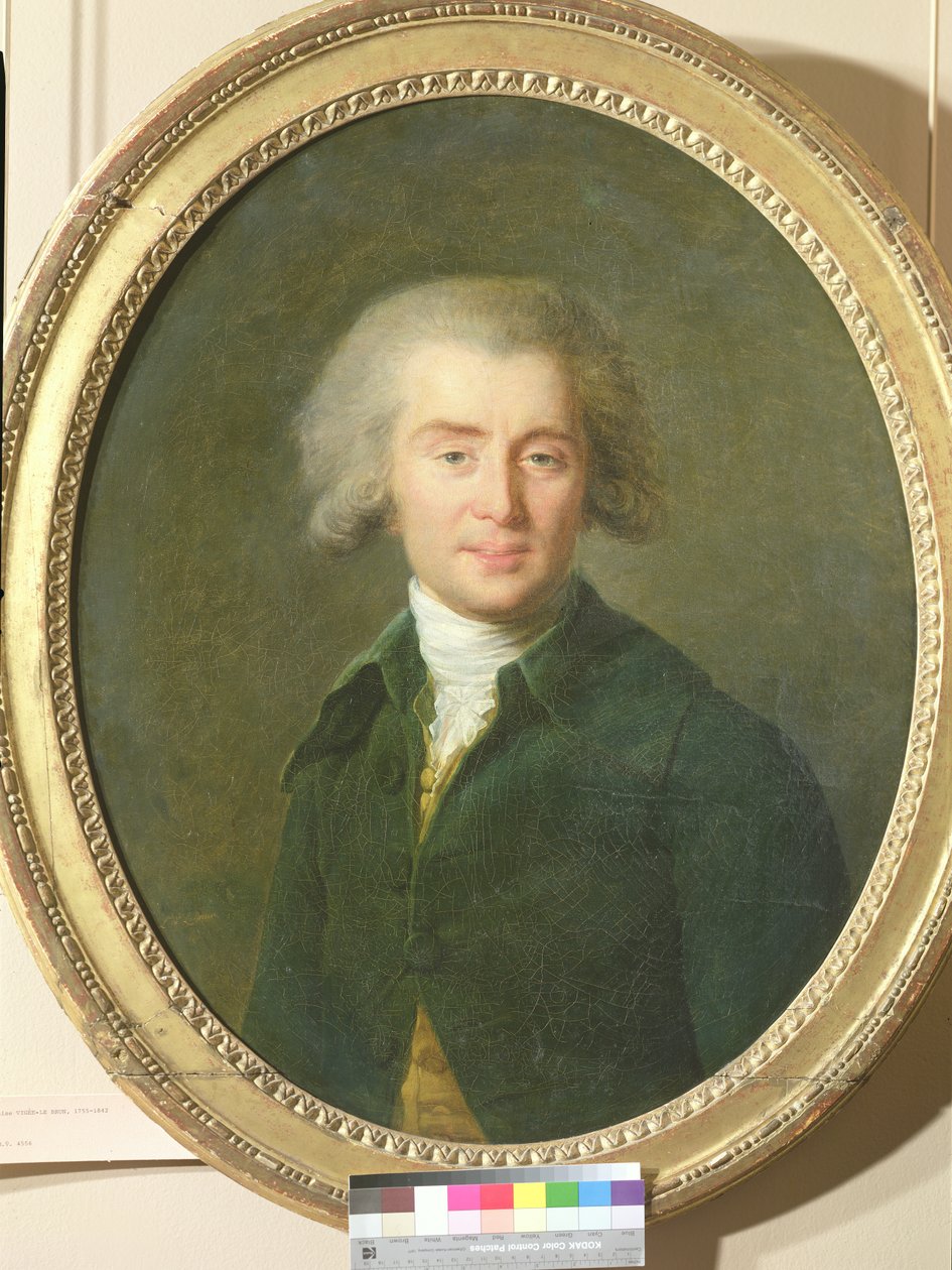 Andre Ernest Gretry (1741-1813) 1785 by Elisabeth Louise Vigee-Lebrun