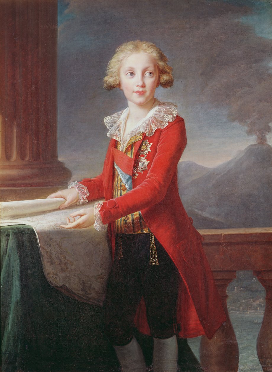Viðvörunin by Elisabeth Louise Vigee Lebrun