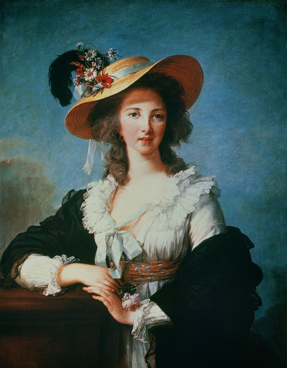 Polignac Düşesi Portresi (c.1749-93) by Elisabeth Louise Vigee Lebrun