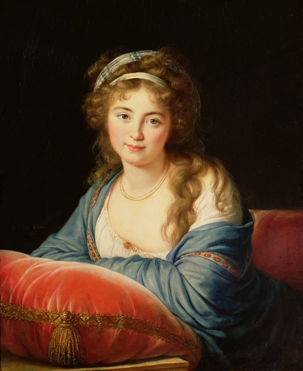 Kontes Catherine Vassilievna Skavronskaia (1761-1869) 1796 by Elisabeth Louise Vigee Lebrun