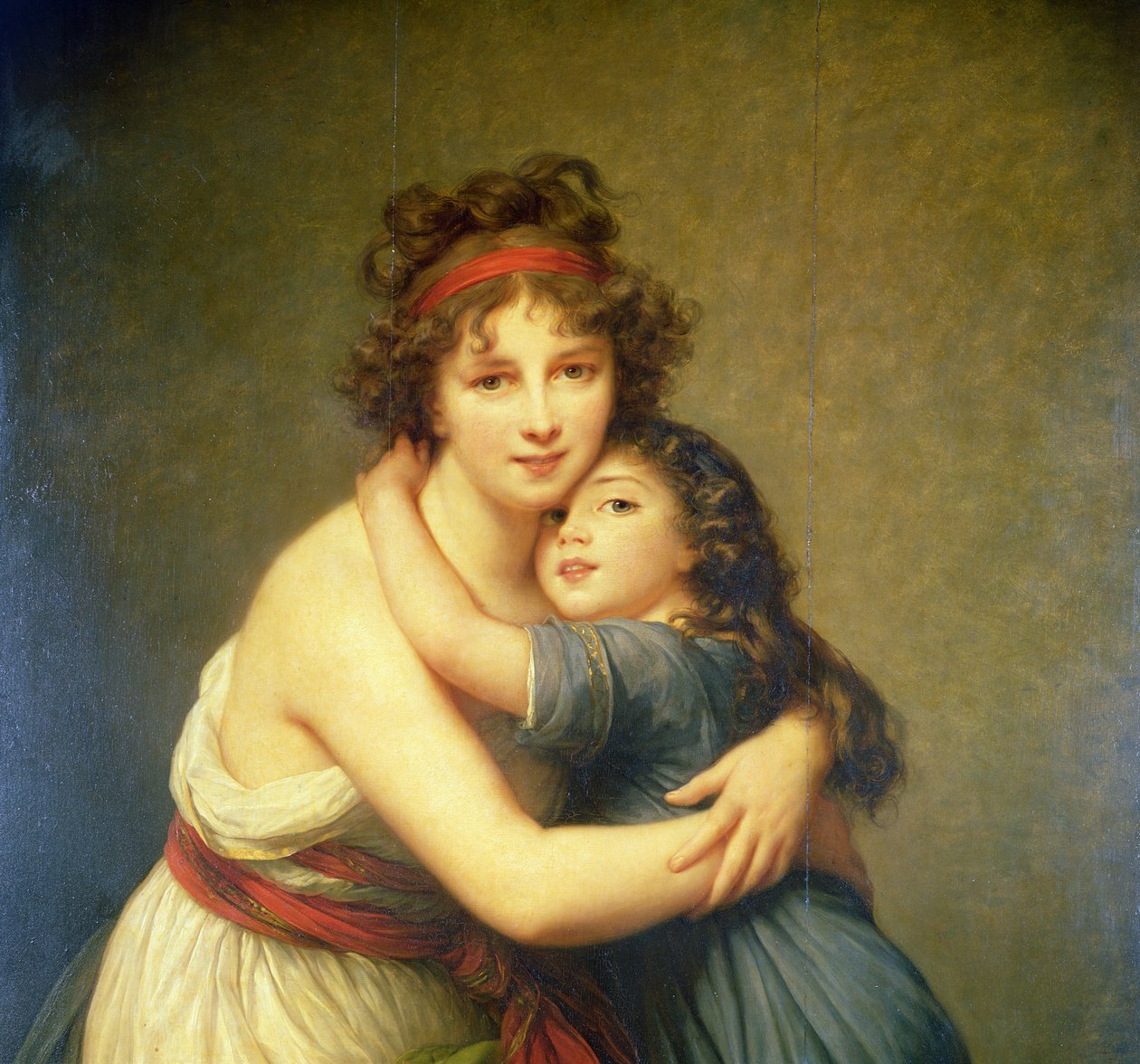 Útsýni yfir Delft c.1660-61 olíu á striga smáatriði úr 1109259 by Elisabeth Louise Vigee Lebrun