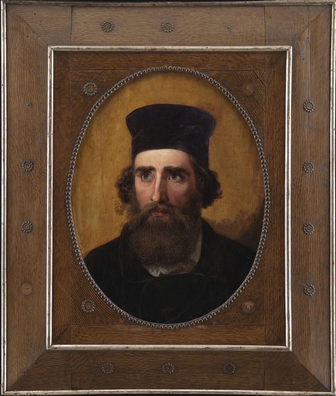 Danimarkalı ressam Thorald Læssøe'nin portresi (1816-1878) by Elisabeth Jerichau Baumann