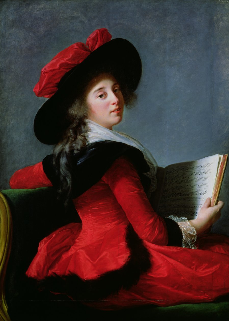 Crussol Baronesi by Elisabeth Louise Vigee Lebrun