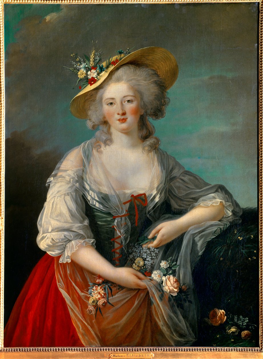 Madam Elisabeth (1764-1794) olarak bilinen Fransa