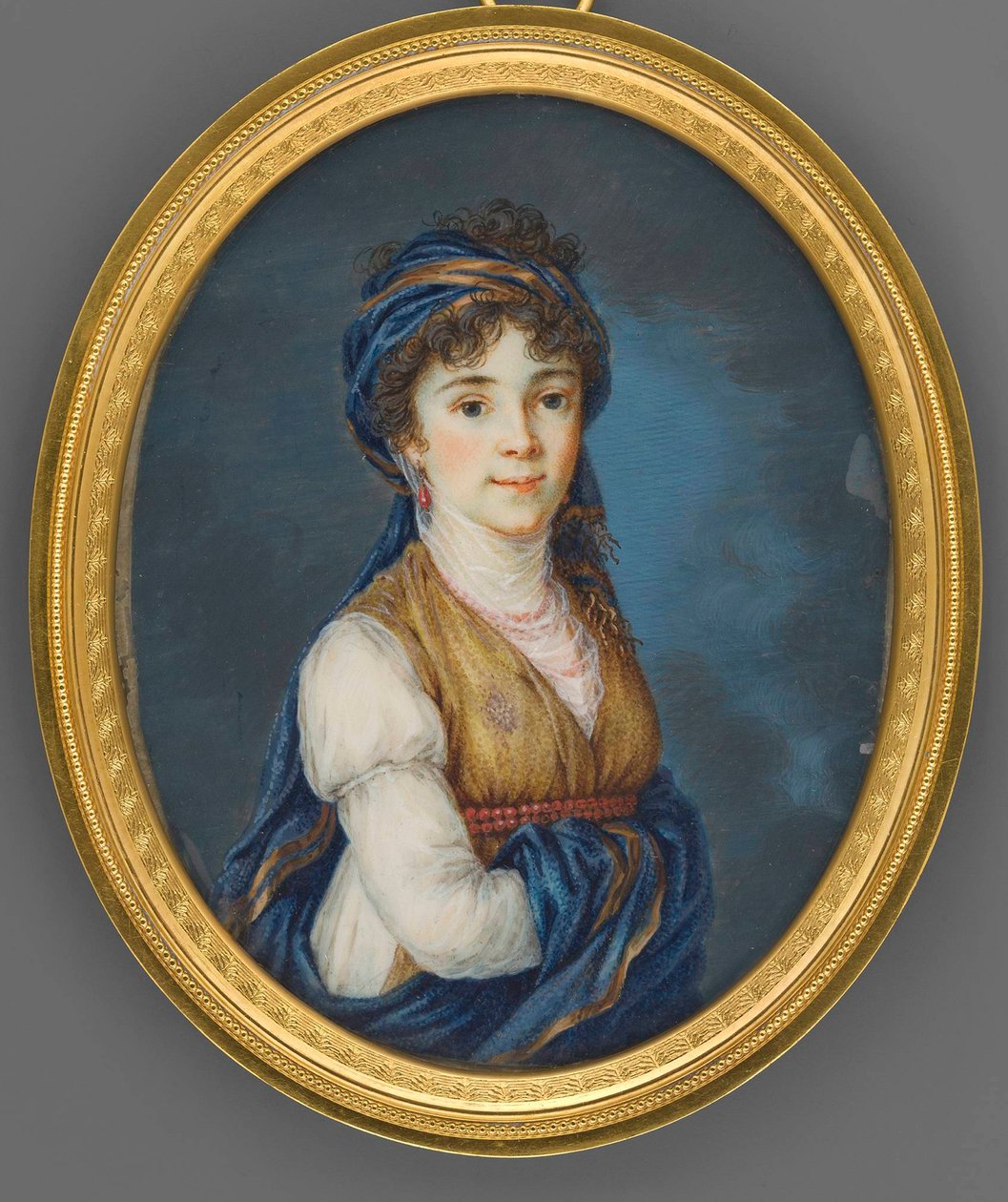 Prenseslerin Portresi Anna Grigoryevna Beloselskaya-Belozerskaya 1773-1846. by Elisabeth Louise Vigee Lebrun