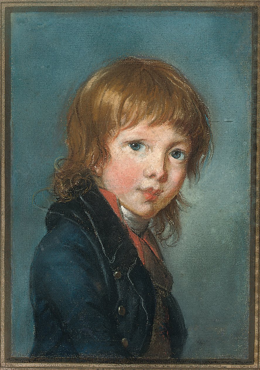Bir çocuğun portresi, 1801 by Elisabeth Louise Vigee Lebrun
