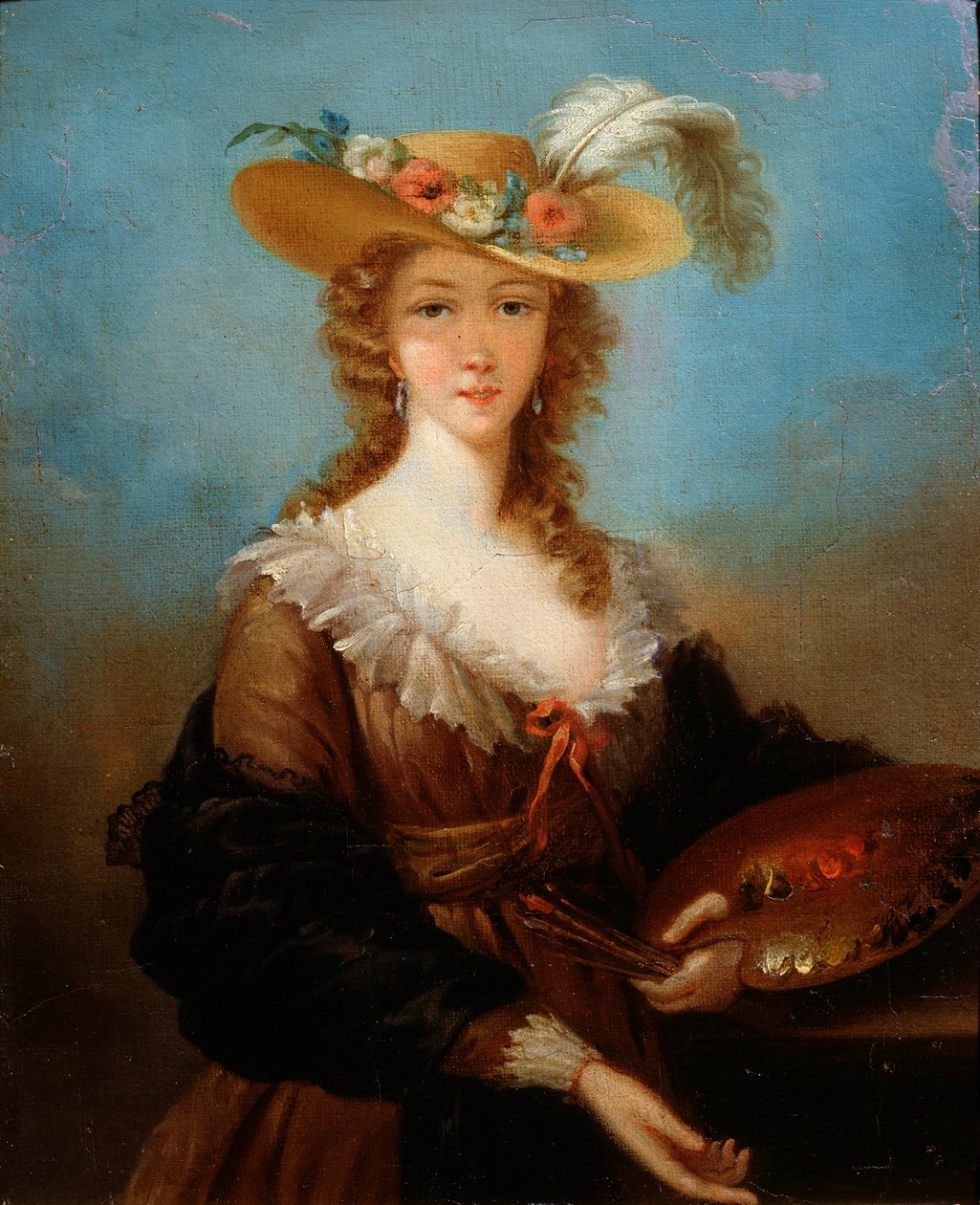 Otoportre, 1782 by Elisabeth Louise Vigee Lebrun