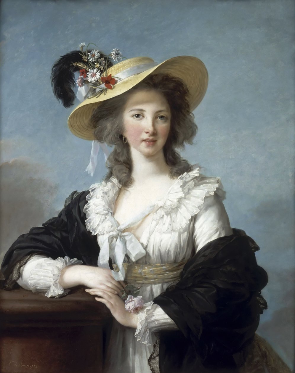 Yolande Martine Gabrielle de Polastron, Polignac Düşesi by Elisabeth Louise Vigee Lebrun