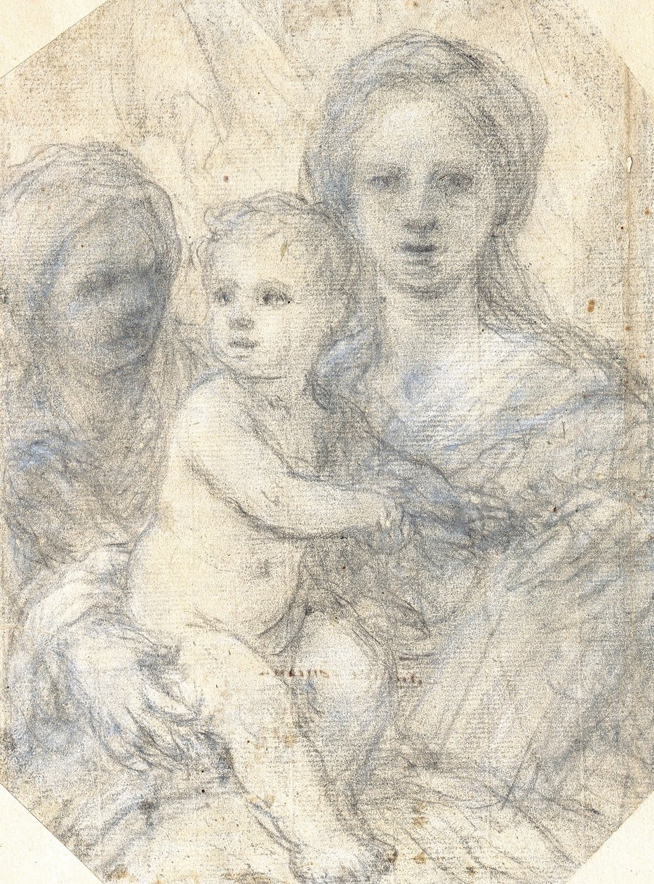 madonna ve çocuk by Elisabetta Sirani