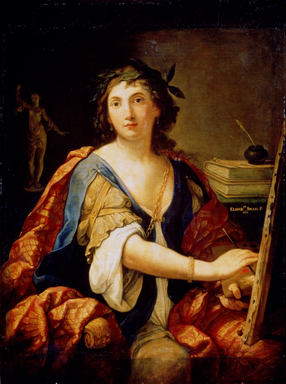 Otoportre Resmin Alegorisi, 1658 by Elisabetta Sirani