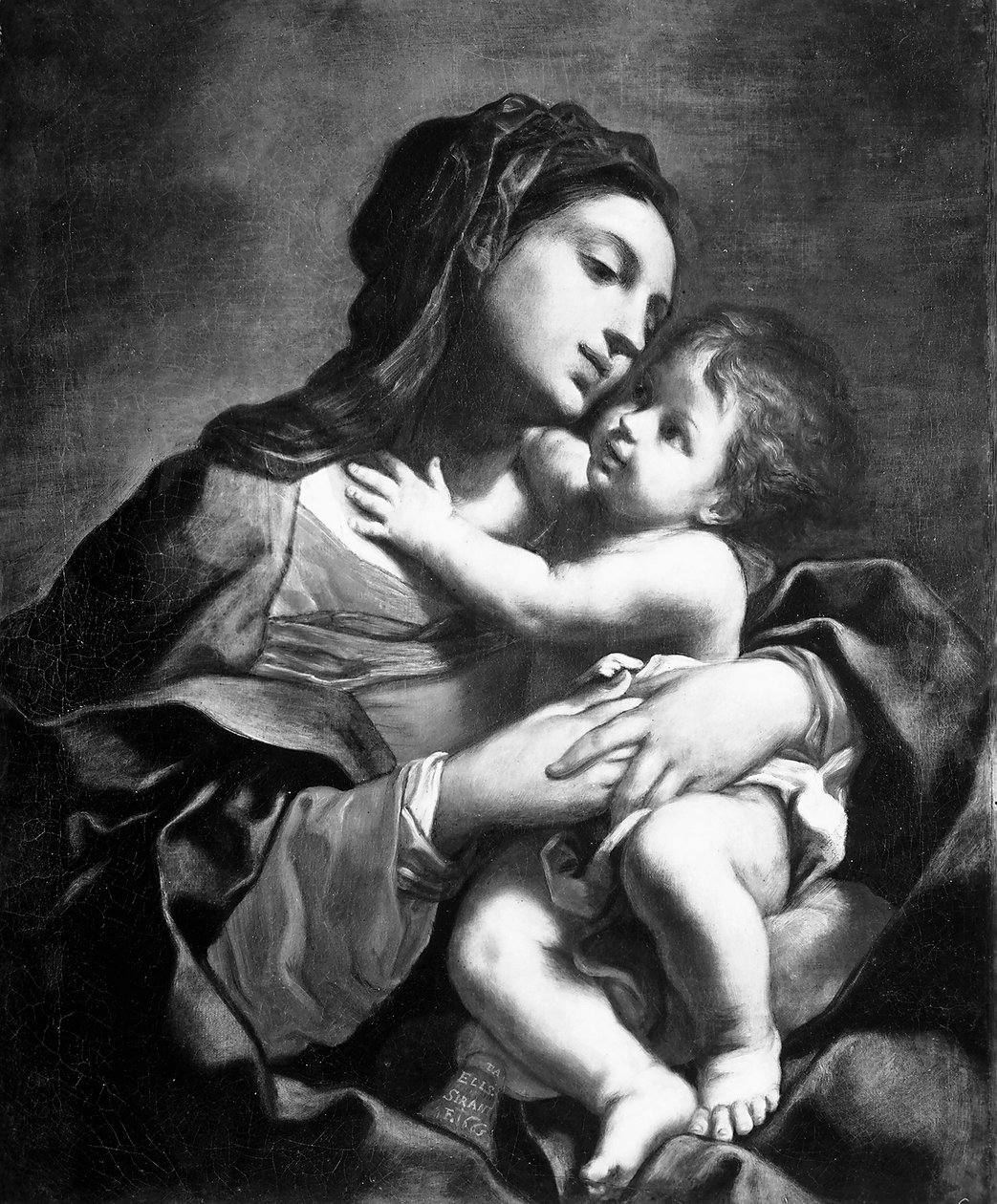 madonna ve çocuk by Elisabetta Sirani