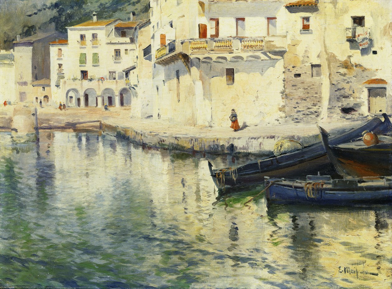 Cadaques Limanı by Eliseu Meifren i Roig