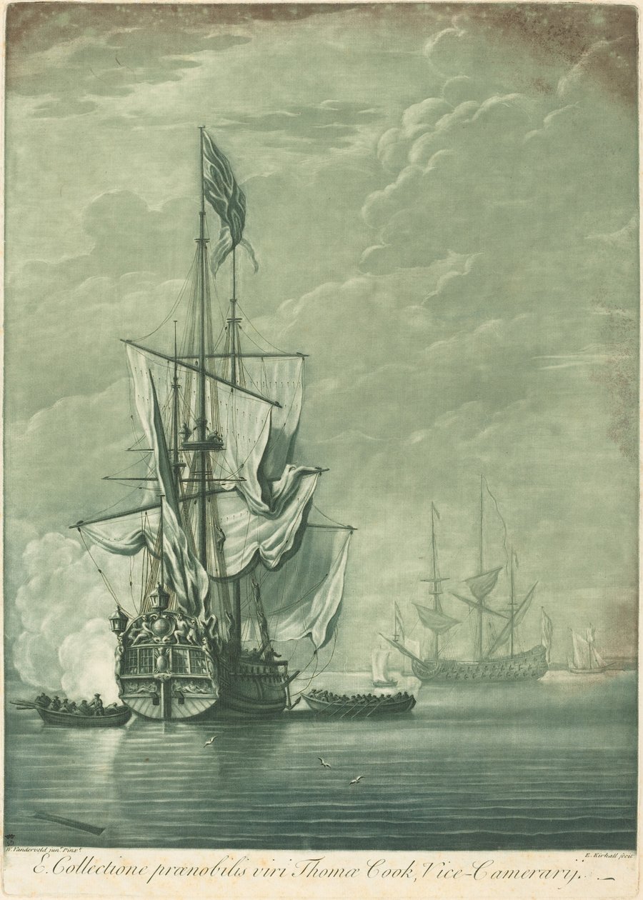 Thomas Cook Koleksiyonundan Nakliye Sahnesi, 1720