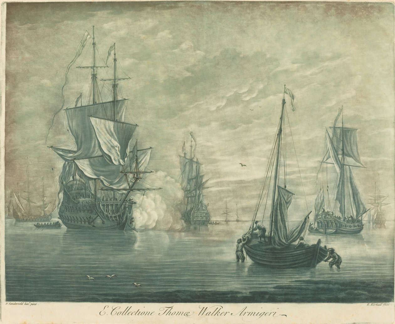 Thomas Walker Koleksiyonundan Nakliye Sahnesi, 1720