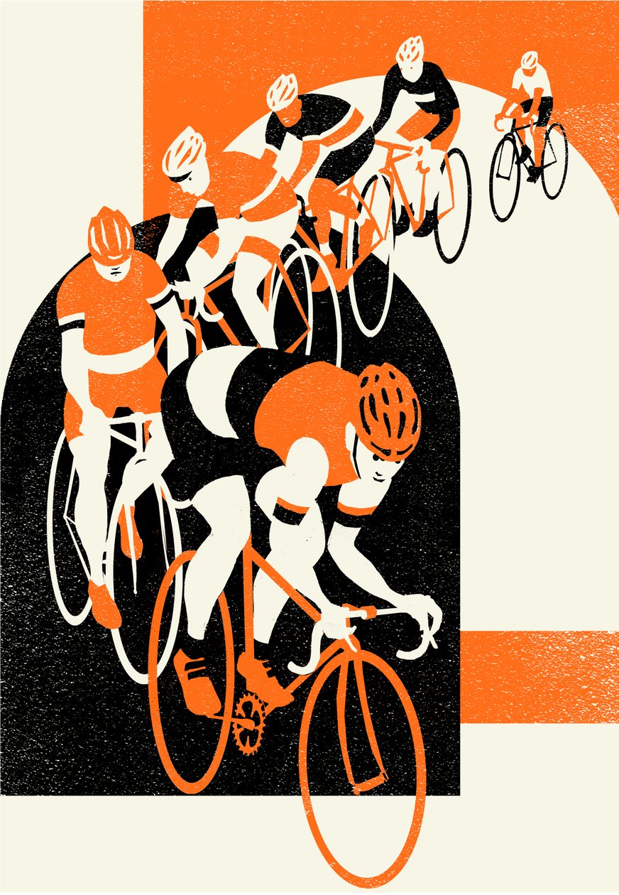 Stelvio, 2012 (screen print) by Eliza Southwood