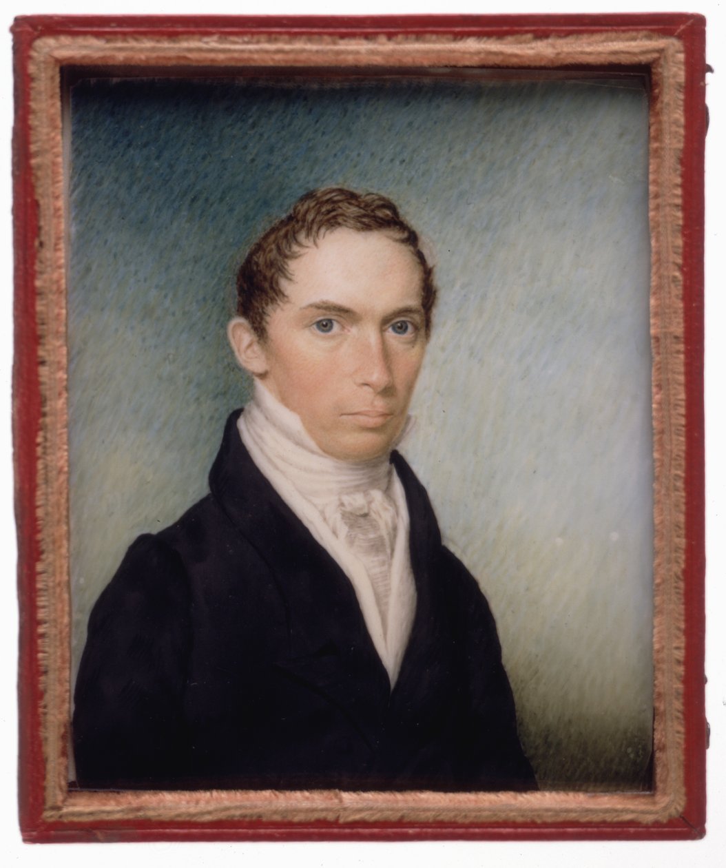 Stephen Salisbury II (1798-1884) (fildişi üzerinde wc) by Eliza Goodridge