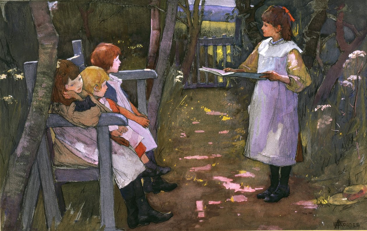 Bahçedeki Çocuklar by Elizabeth Adela Stanhope Forbes