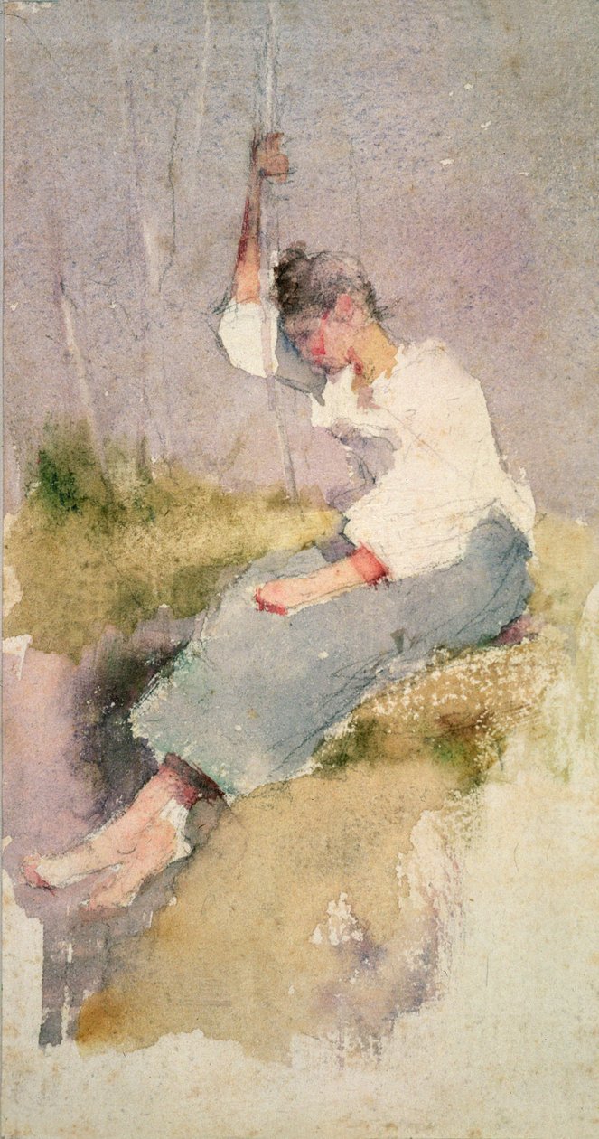 Louise, a Breton Girl  by Elizabeth Adela Stanhope Forbes