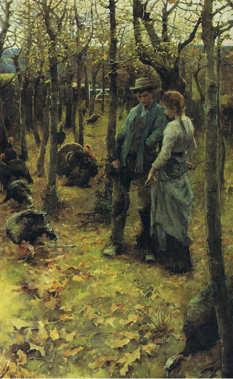 Ormanın kenarı by Elizabeth Adela Stanhope Forbes