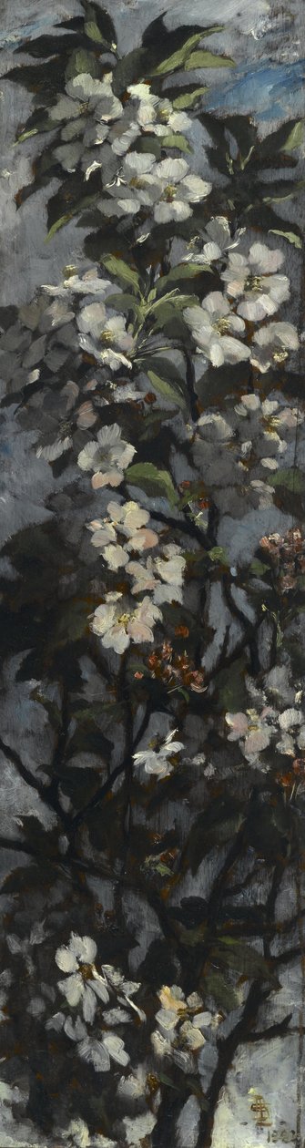 elma çiçekleri by Elizabeth Boott Duveneck
