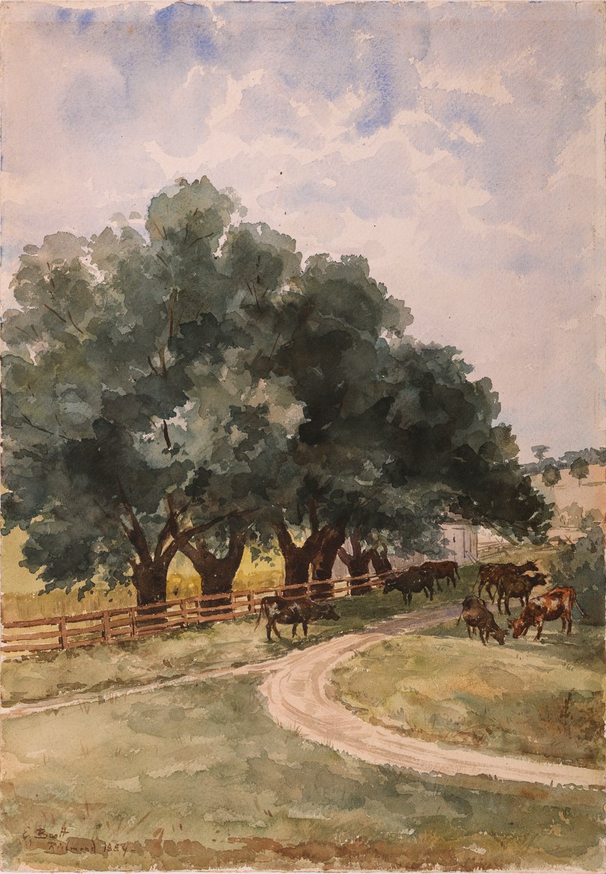 Richmond, 1884. by Elizabeth Boott Duveneck